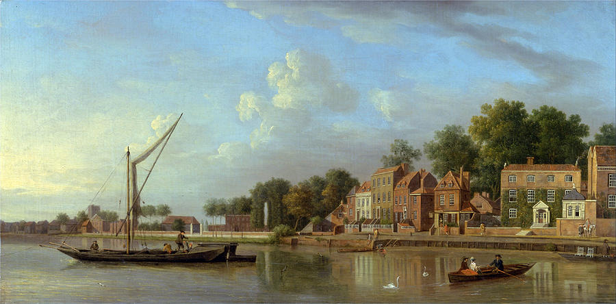 Samuel Scott Painting - The Thames at Twickenham #2 by Samuel Scott