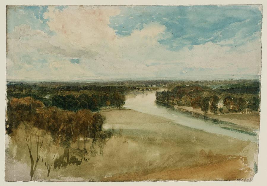 The Thames from Richmond Hill Painting by Joseph Mallord