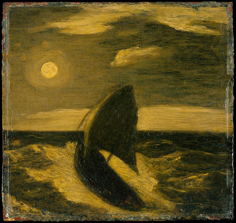 The Toilers of the Sea #1 Painting by Albert Pinkham Ryder