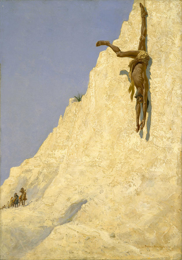 The Transgressor #3 Painting by Frederic Remington