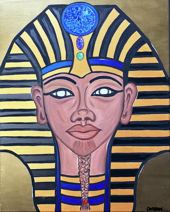 King Tut Painting - The Tut #1 by Art By Naturallic