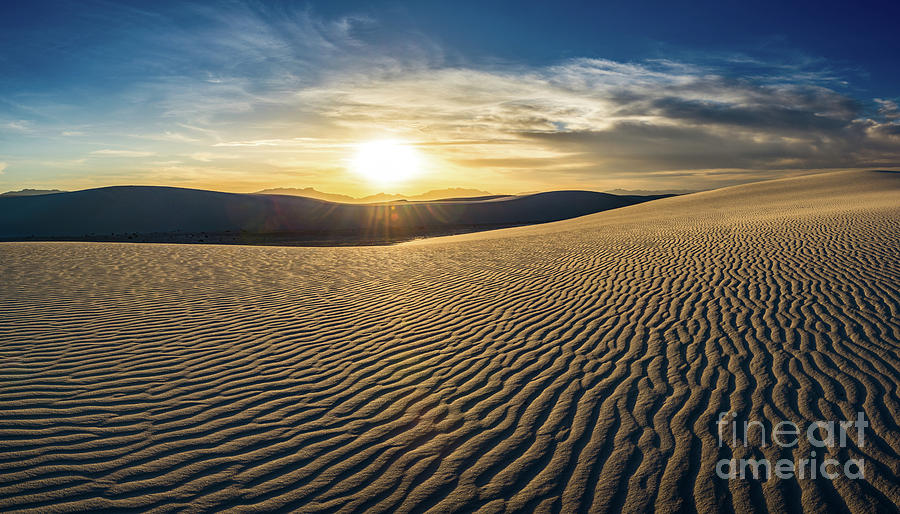 White Sands National Monument Photograph - The unique and beautiful White Sands National Monument in New Mexico. #12 by Jamie Pham