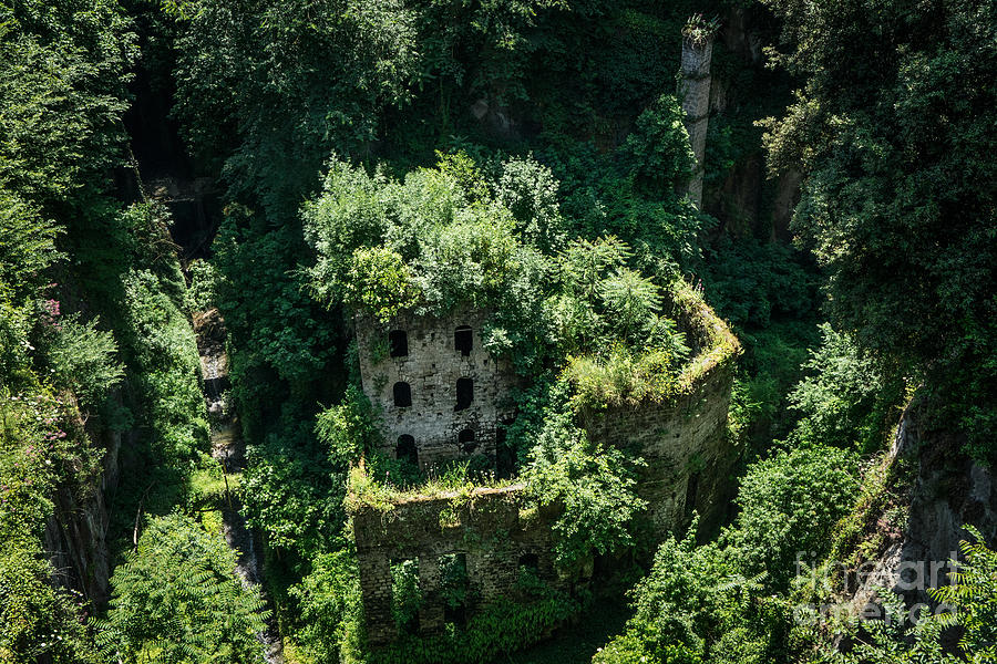The Valley of the Mills Sorrento Italy #1 Photograph by Ann Garrett