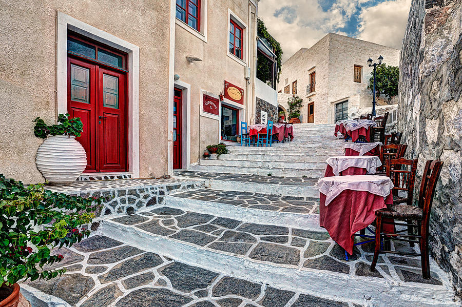 The village of Plaka in Milos - Greece #1 Photograph by Constantinos Iliopoulos