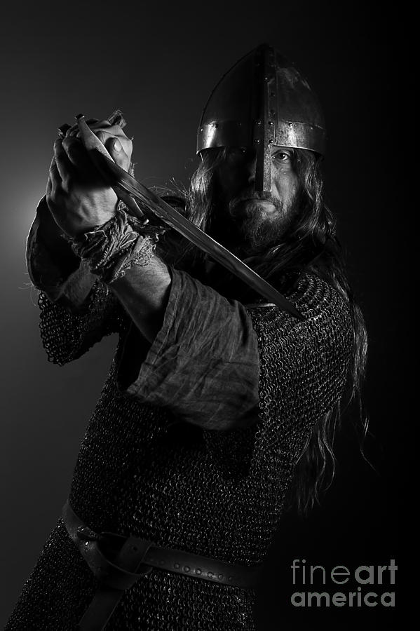 The Warrior Photograph by Gunnar Orn Arnason