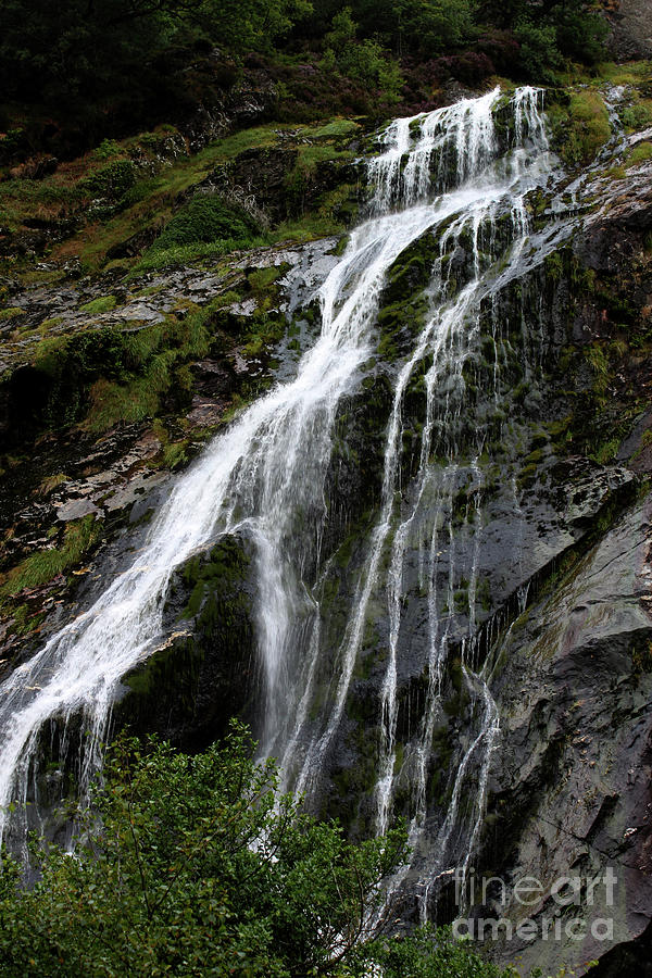 The Waterfall, Kilfane Glen and Garden, County Kilkenny, Ireland #2 Photograph by Doc Braham