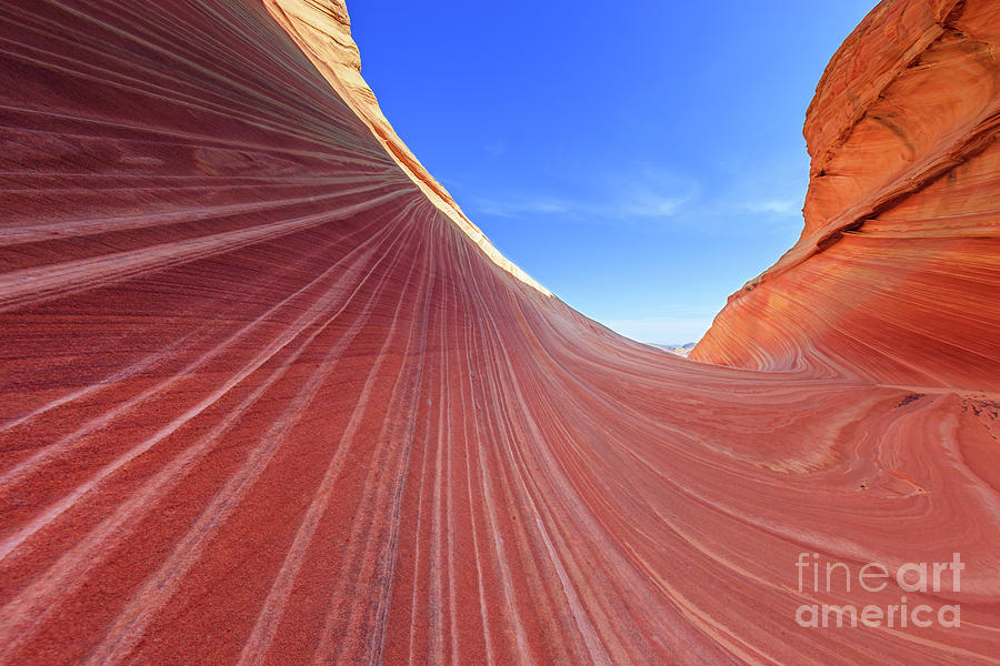 The Wave in the North Coyote Buttes, part of the Vermillion Clif #1 Photograph by Henk Meijer Photography