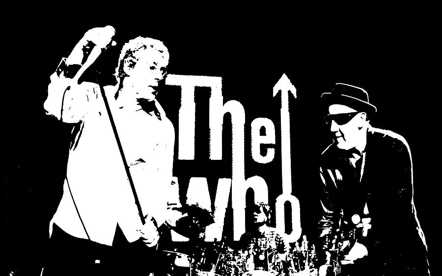 The Who #1 Digital Art by Chris Smith