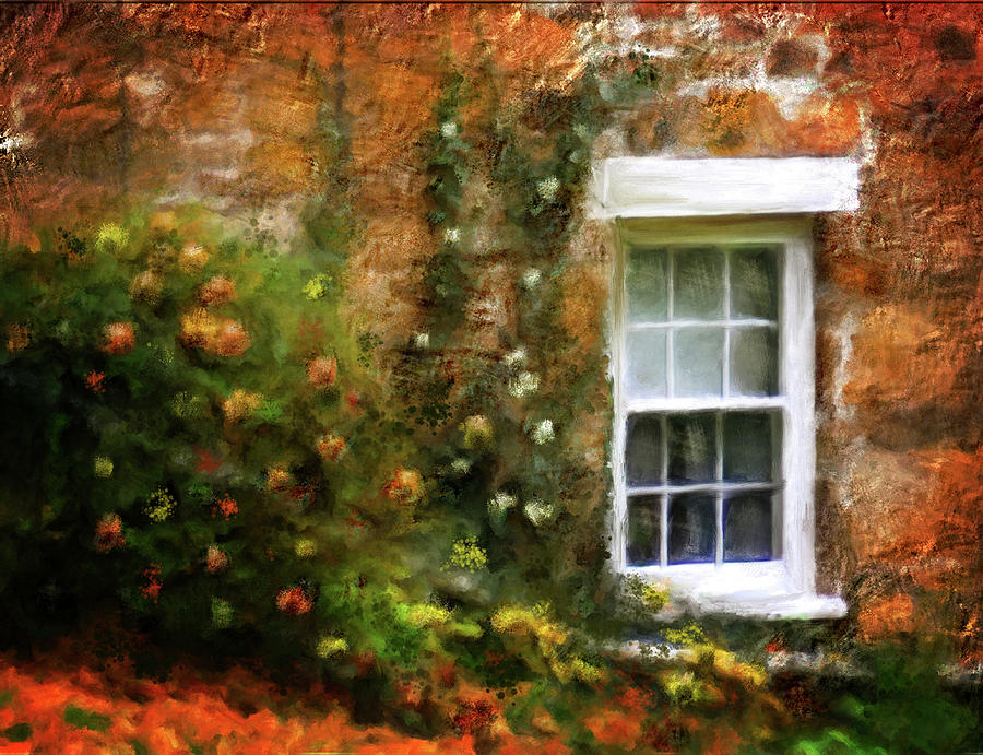 The Window #1 Mixed Media by Mary Timman