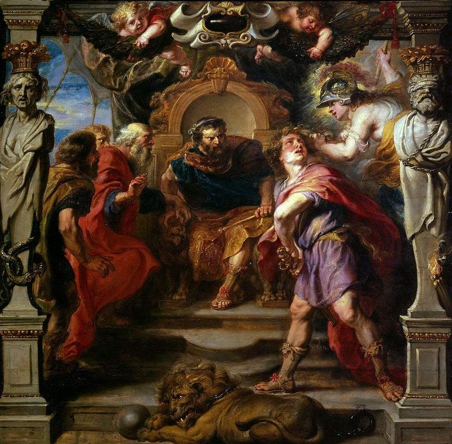 The Wrath Of Achilles #2 Painting by Peter Paul Rubens