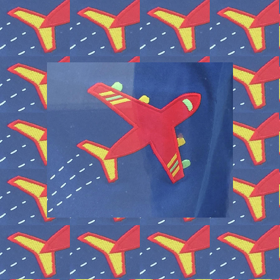 Holiday Digital Art - Theme aviation aeroplanes aircraft travel holidays christmas birthday festival gifts tshirts pillows #2 by Navin Joshi