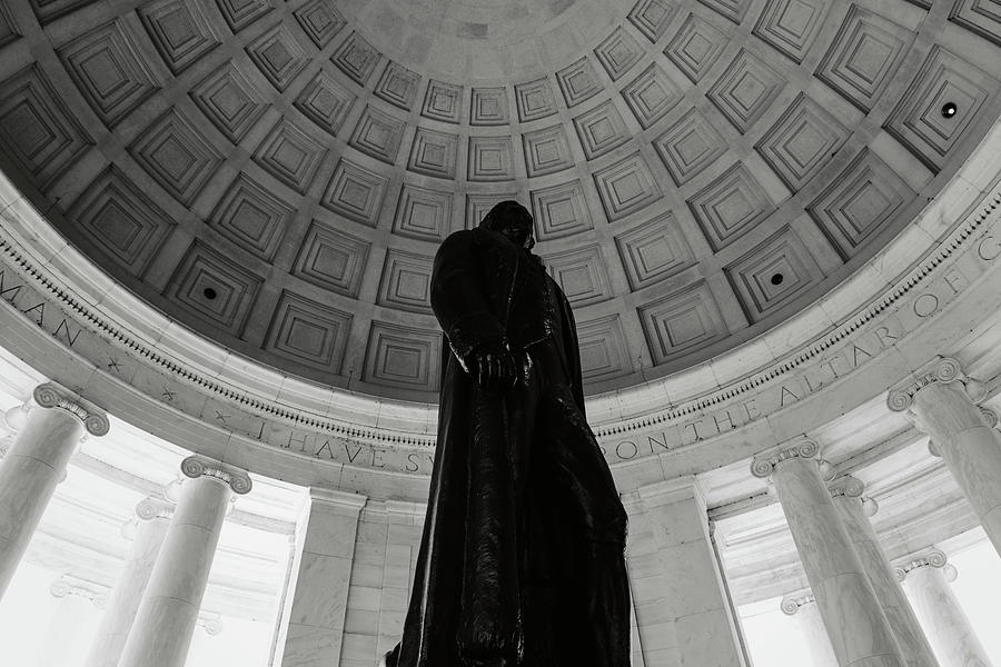 Thomas Jefferson Statue #1 Photograph by Brandon Bourdages