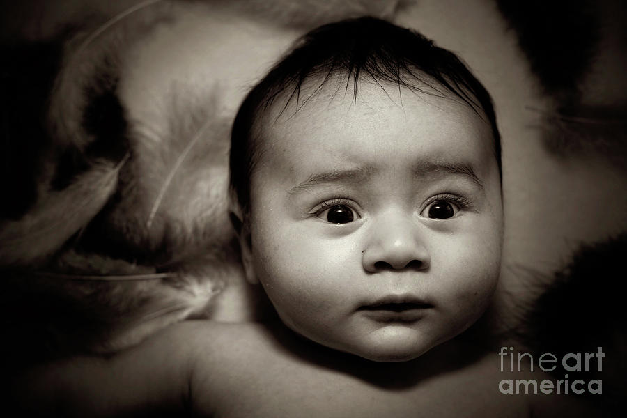 Three month old baby boy #1 Photograph by Tom Gowanlock