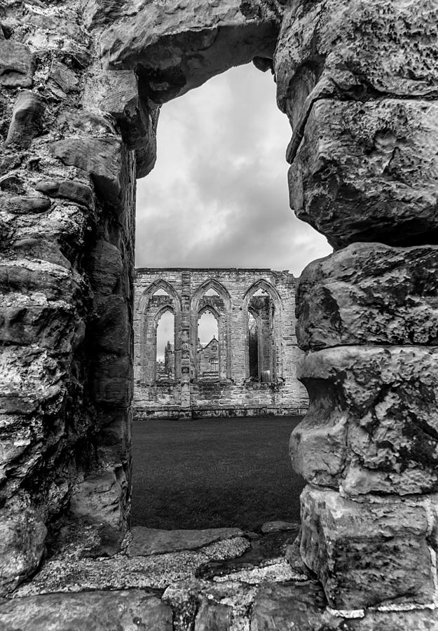 Through the Castle Window #1 Photograph by Nick Bywater
