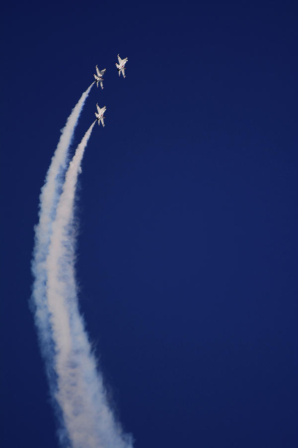Thunderbirds Upwards #1 Photograph by Raymond Salani III