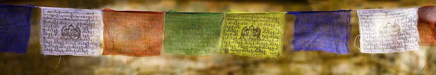 TIbetan Prayer Flags #1 Photograph by Peter V Quenter