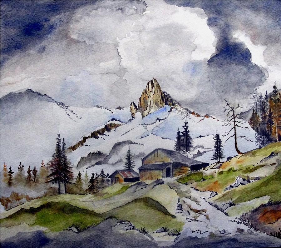 Tigers Tooth Peak #1 Painting by Jimmy Smith