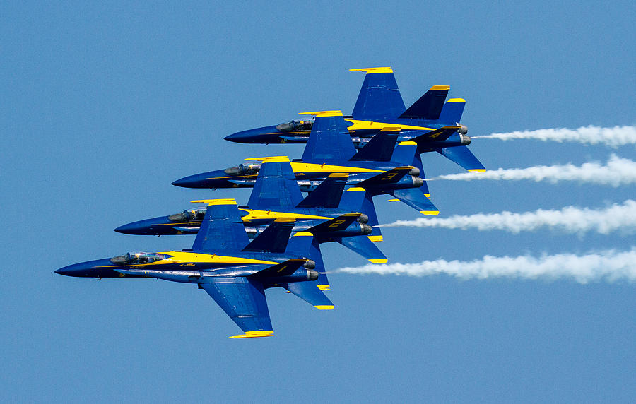 Tight formation #1 Photograph by Allan Levin