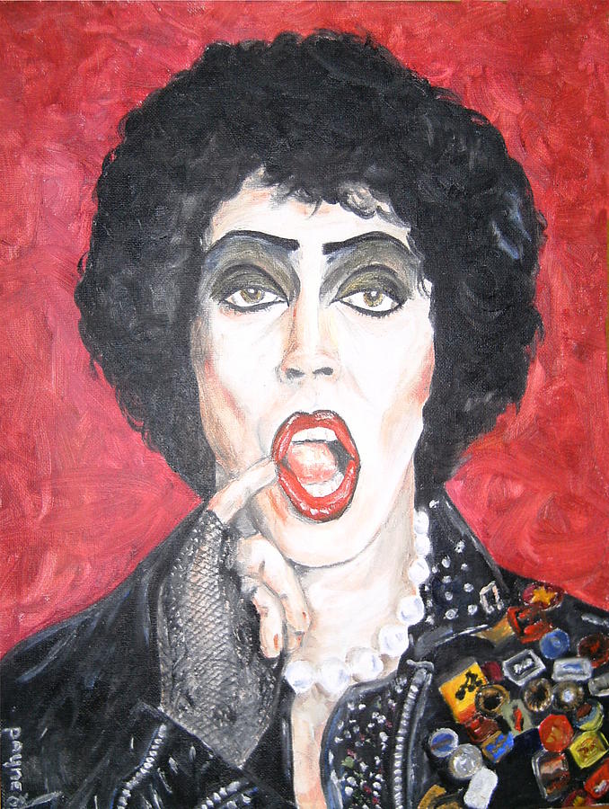 The Rocky Horror Picture Show Painting - TIM #1 by Deana Smith