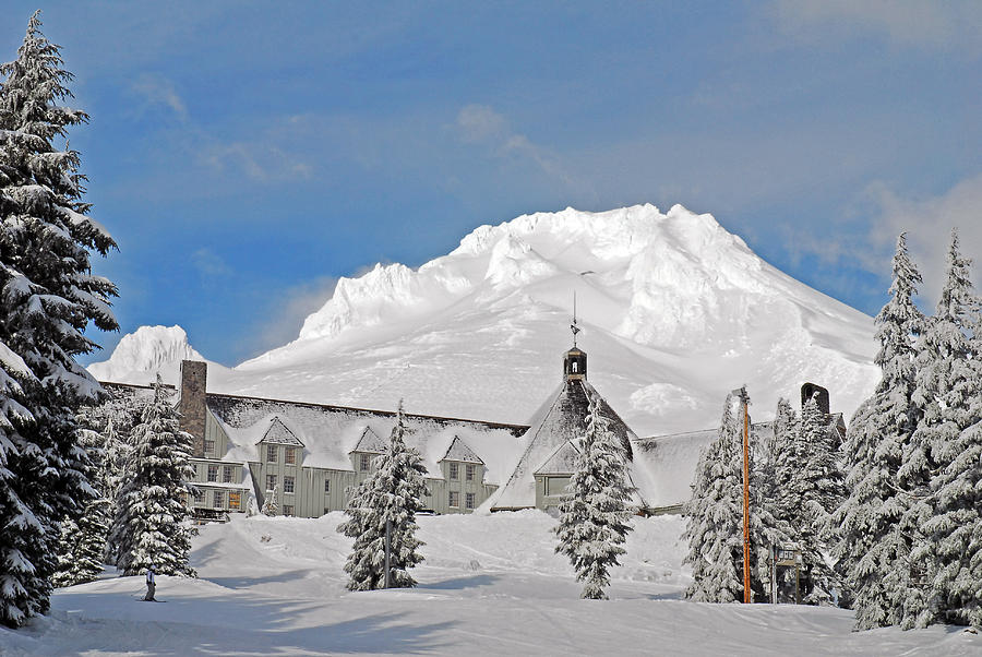 Timberline Lodge #1 Photograph by Gene McKinley - Fine Art America