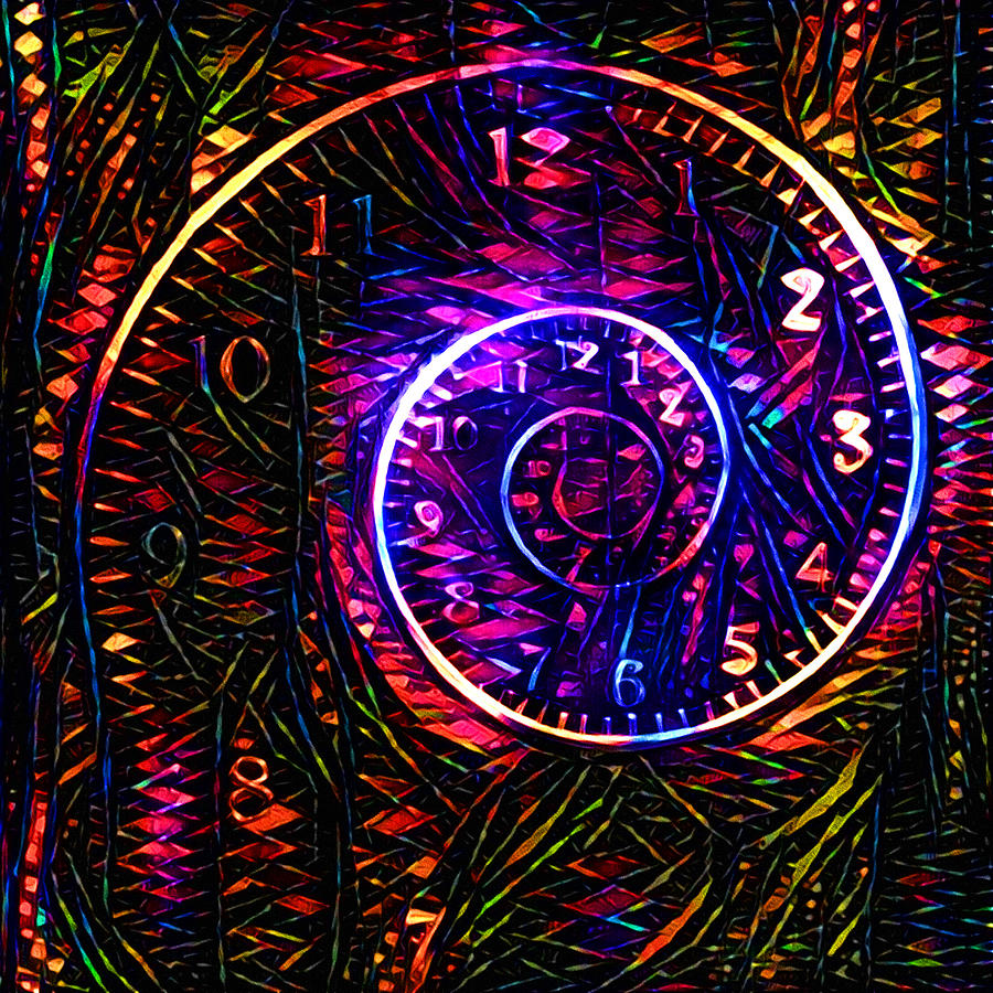 Time spiral #1 Digital Art by Bruce Rolff