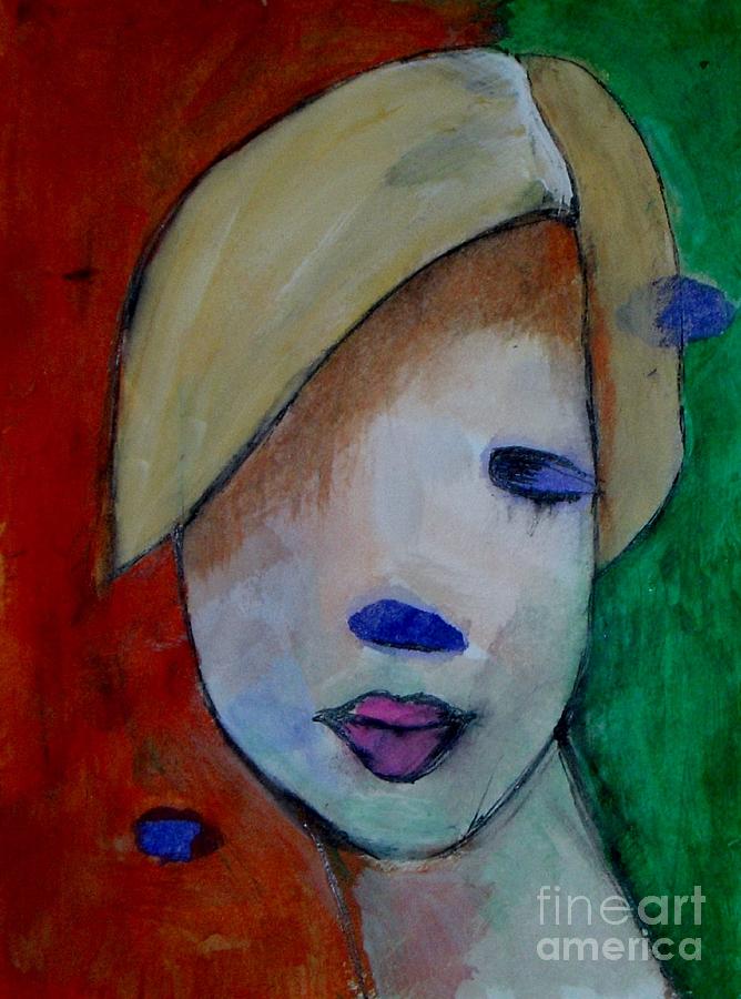 Tina #1 Painting by Vesna Antic