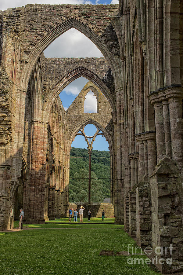 Tintern abbey, Wales Photograph by Patricia Hofmeester
