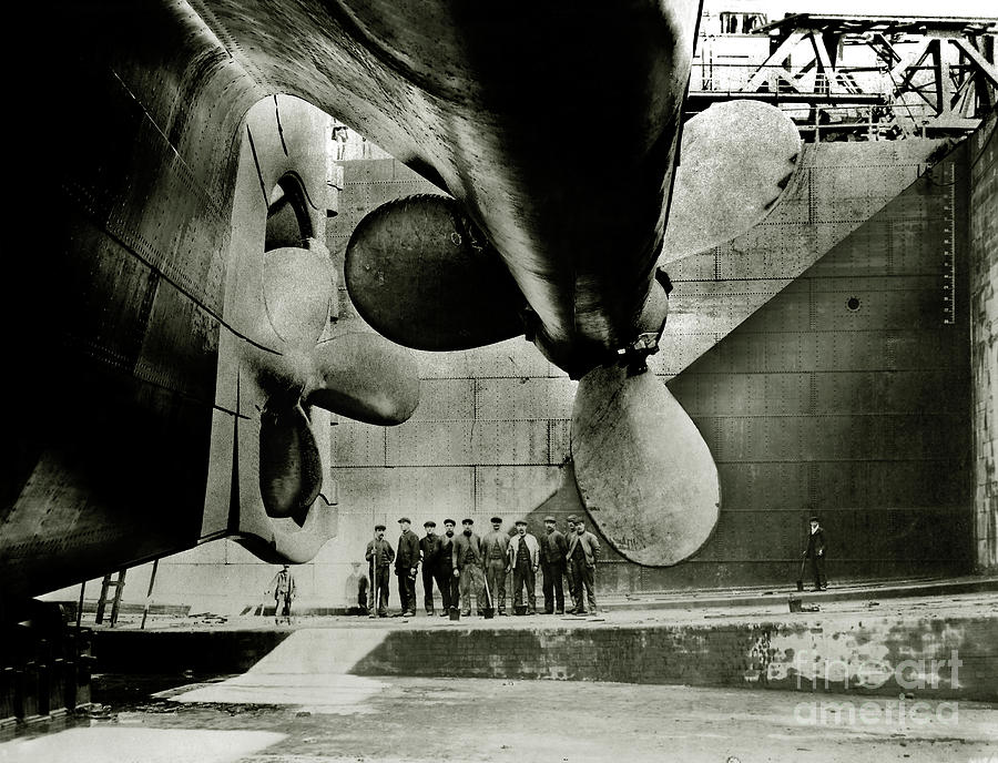 Titanic Propellers #2 Photograph by Jon Neidert