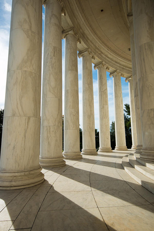 Jefferson Memorial Colonnade - 2 Photograph by Riccardo Forte