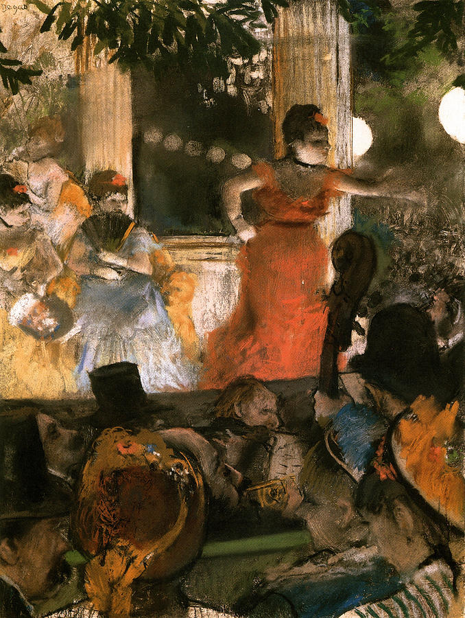 Edgar Degas Painting - To the Ambassadors #1 by Edgar Degas