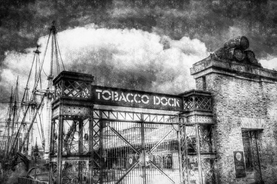 London Photograph - Tobaco Dock London Vintage #1 by David Pyatt