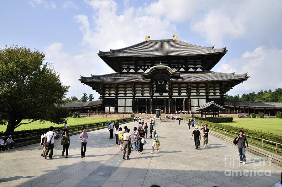 Todaiji Temple Photograph - Todaiji Temple #1 by Andy Smy