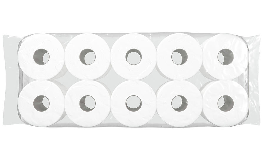 Tissue Digital Art - Toilet Paper Packaging #1 by Allan Swart