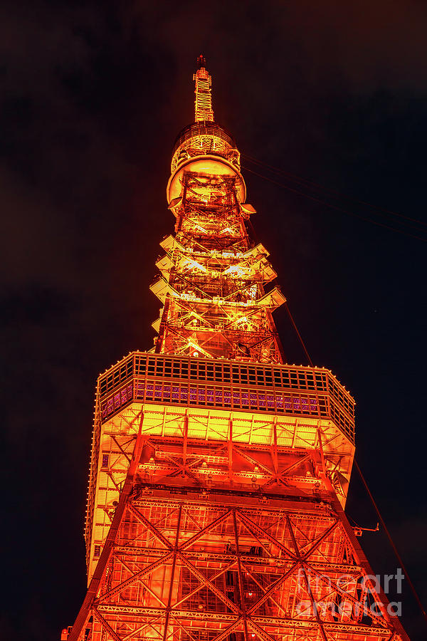 Tokyo Tower Minato District #1 Photograph by Benny Marty