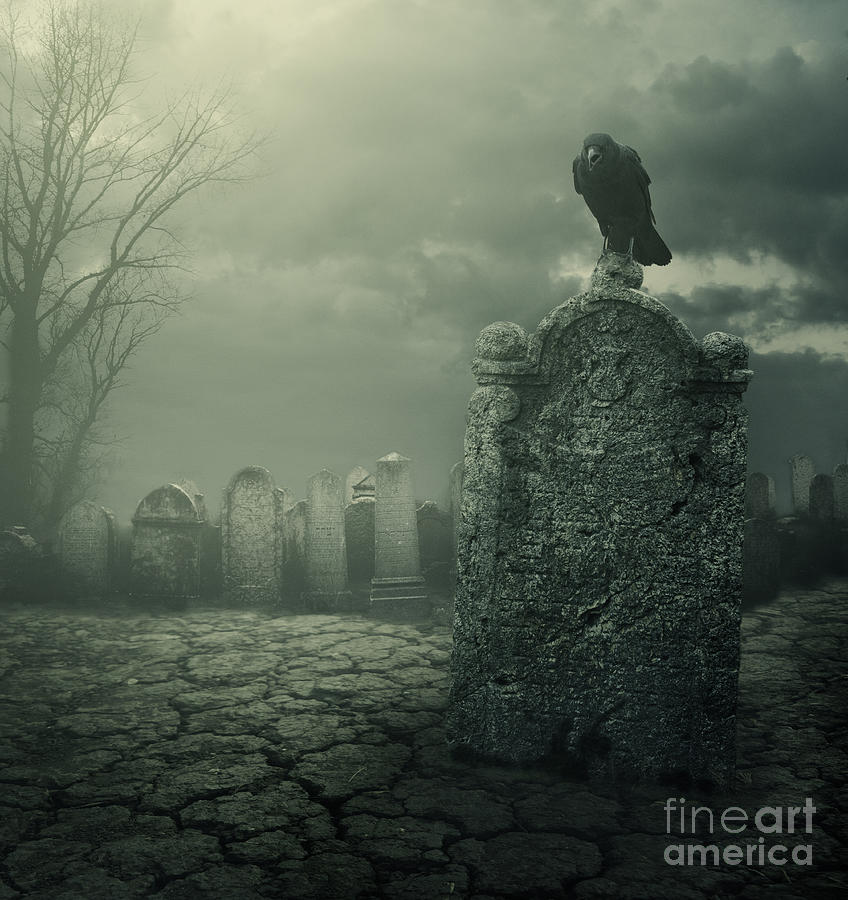 Tombstone Digital Art by Jelena Jovanovic