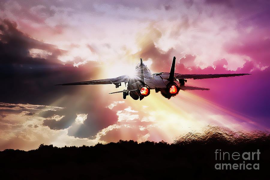 Tomcat Take Off #1 Digital Art by Airpower Art