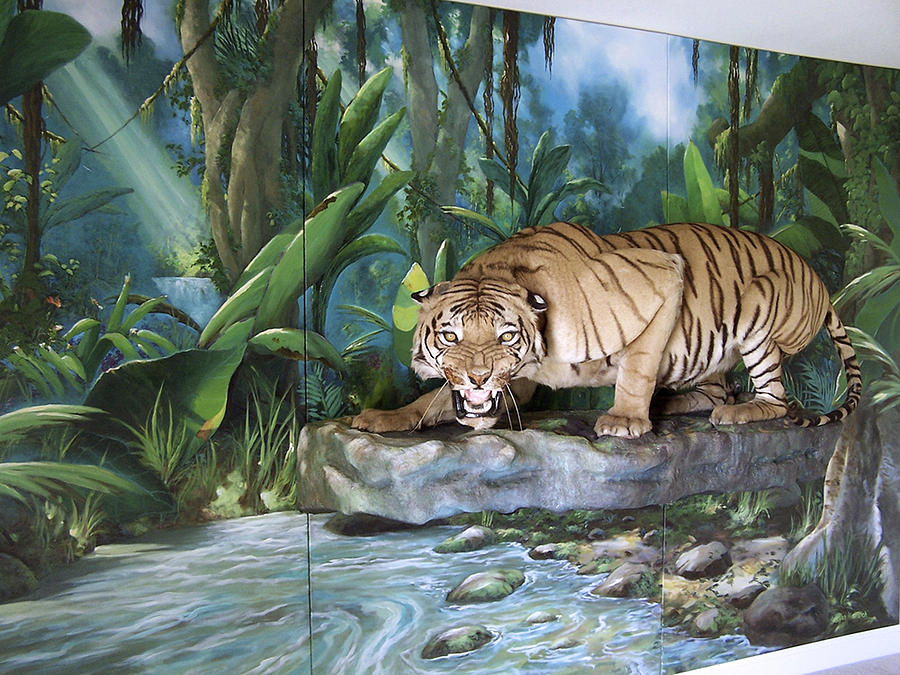Jungle Painting - Tony #1 by Steven Welch
