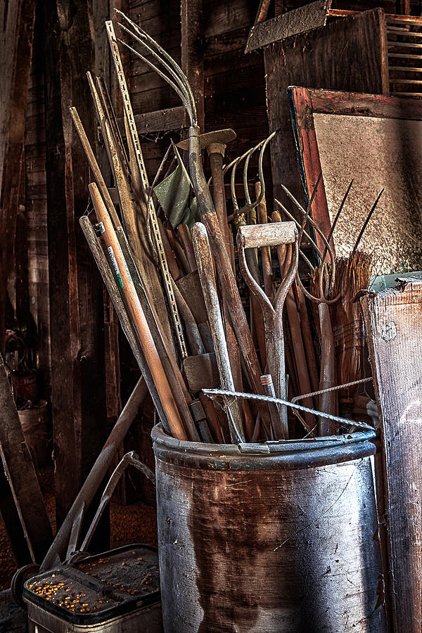 Tools of the Trade  #1 Photograph by Robert FERD Frank