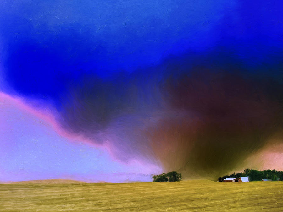 Tornado Alley #1 Painting by Dominic Piperata