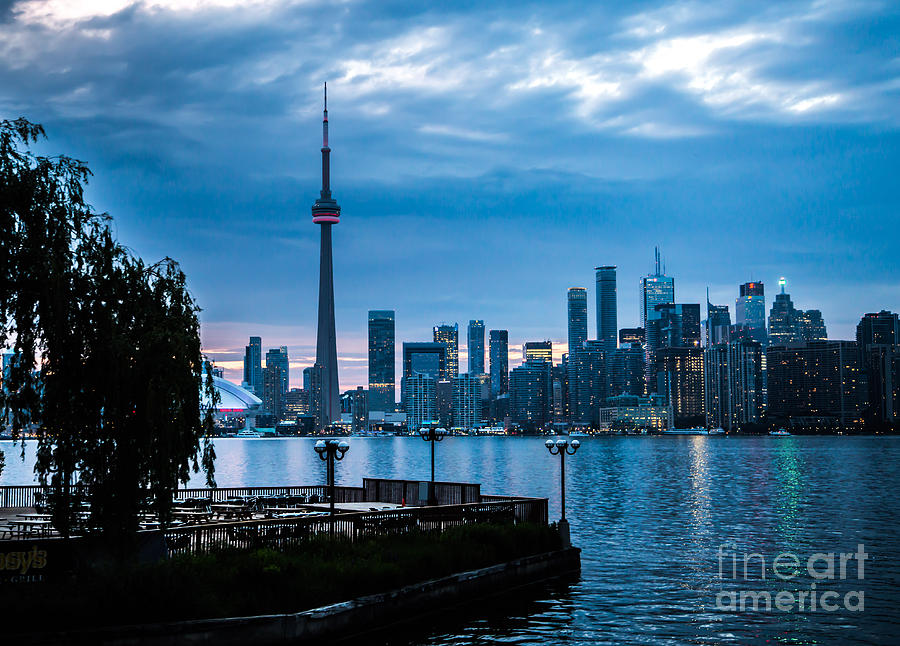 Skyline Photograph - Toronto Skyline #2 by Olga Photography