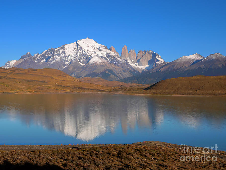 Torres del Paine National Park in Patagonia Chile #1 Photograph by Louise Heusinkveld