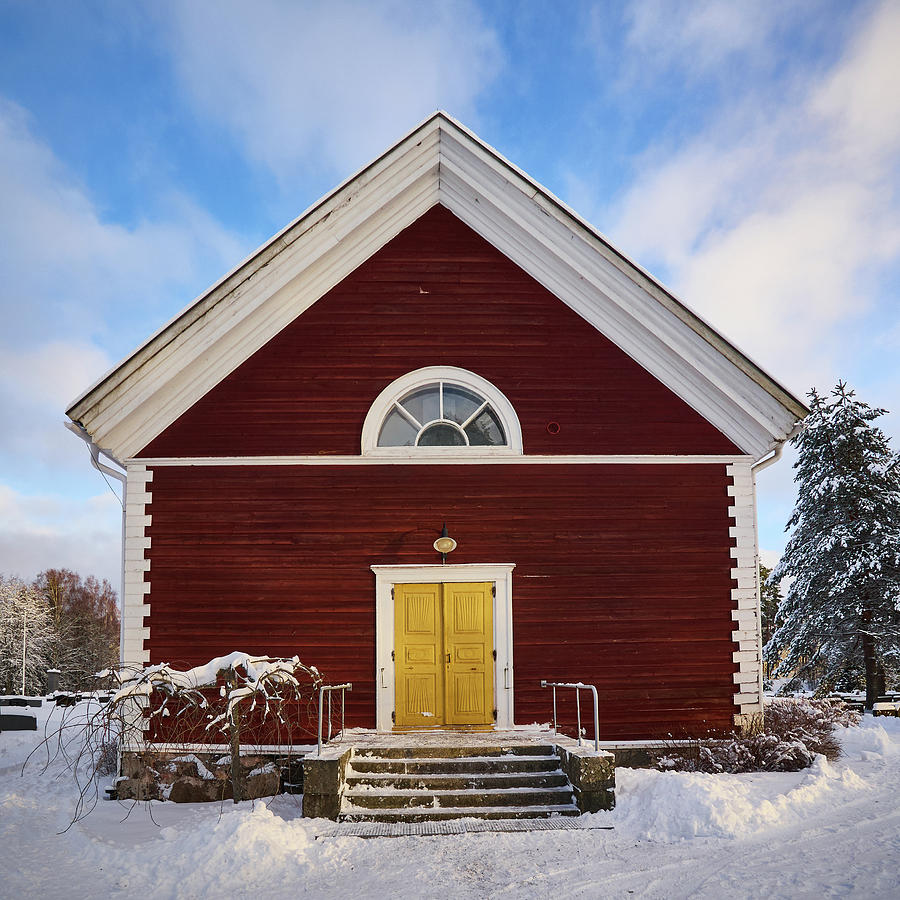 Tottijarvi church #1 Photograph by Jouko Lehto
