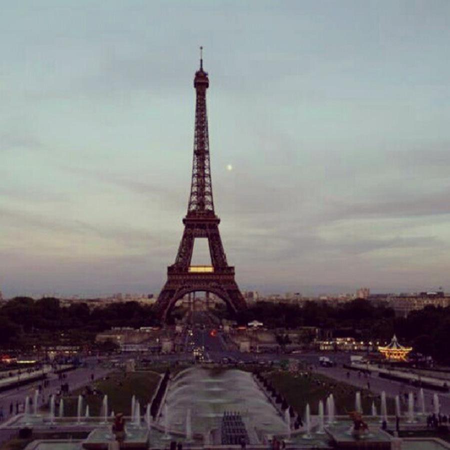 Paris Photograph - Tour Eiffel #1 by Davide Borrello