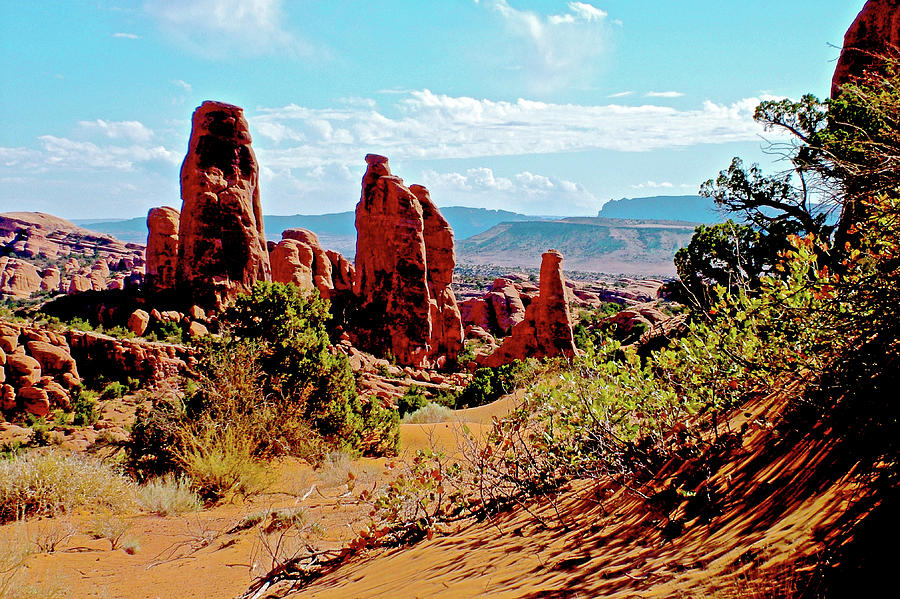 Tower Arch Trail  in Arches National Park, Utah #1 Photograph by Ruth Hager