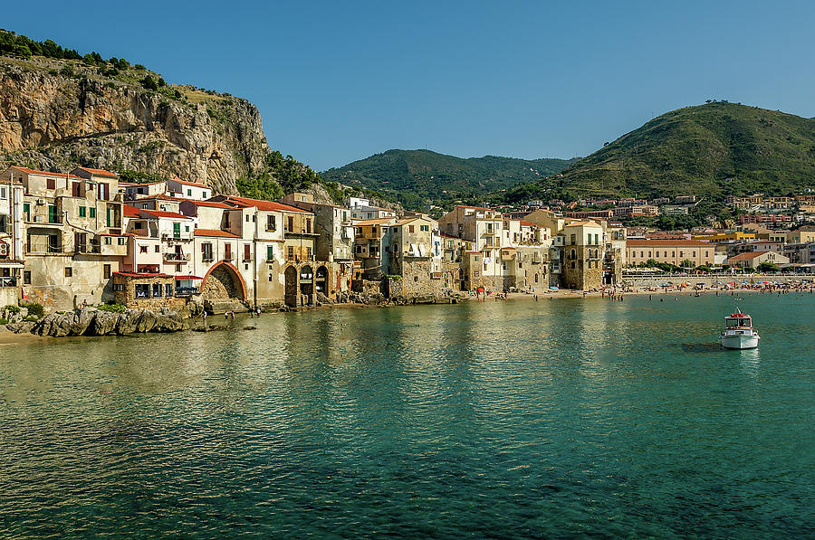 Town Of Cefalu Sicily #1 Photograph by Xavier Cardell