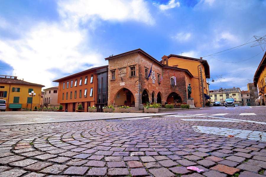 Town of Cividale del Friuli square view #1 Photograph by Brch Photography