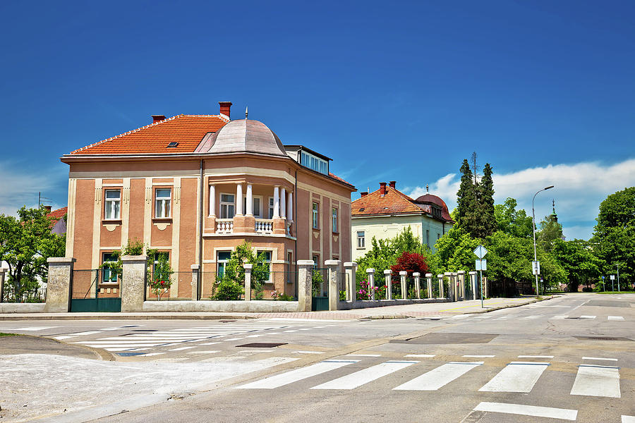 Town of Karlovac street view #1 Photograph by Brch Photography