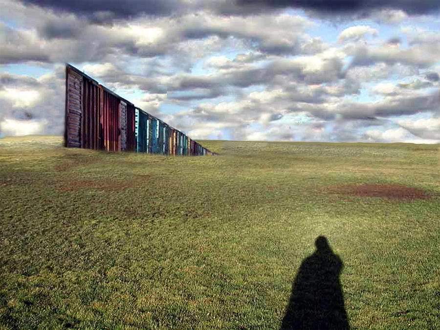 Train Photograph - Tracks #1 by Marc VanDermeer