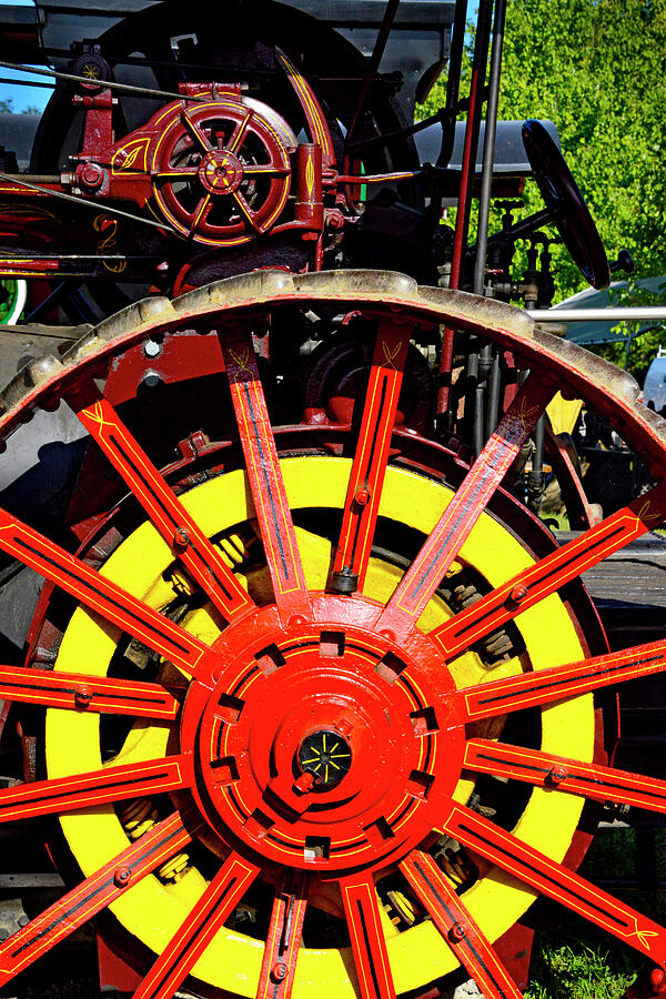 Tractor Big Wheel #1 Photograph by Paul W Faust - Impressions of Light