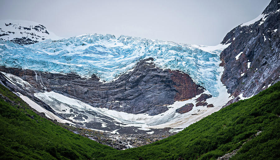 Tracy Arm Fjord Sawyer Glacier #1 Photograph by Alex Grichenko